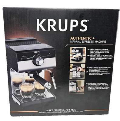 Krups XP38EU0 Authentic Manual Espresso Machine New Sealed