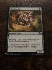 Magic the Gathering MTG Stalking Tiger (28) Welcome Deck 2017 D2849*