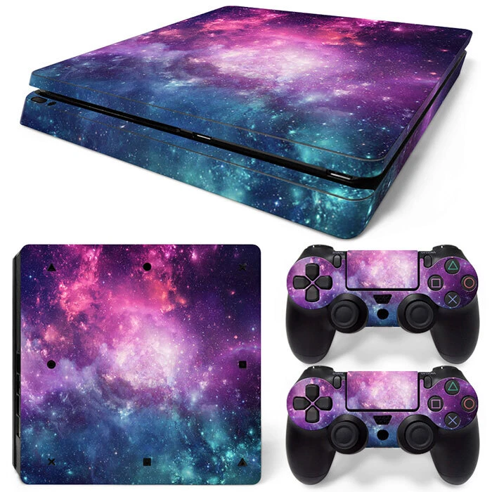 Adesivo skin per Sony PS4 Slim PlayStation 4 slim cover vinile decalcomania avvolgente nuovo - Immagine 4 di 4
