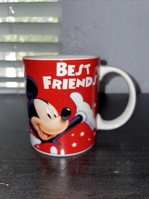 Collectible Disney Mug  Best Friends  Mickey Goofy Pluto
