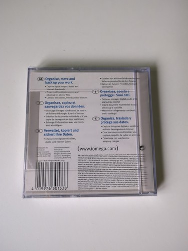 Retro IOMEGA ZIP DISK 100MB Zip-Disk 100 MB PC formatted **NEW & SEALED** - 第 2/3 張圖片
