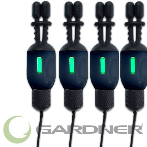 Gardner Tackle Nano Bug Bite Indicators Black & Betalights (Set of 4) - Fishing - Picture 1 of 1
