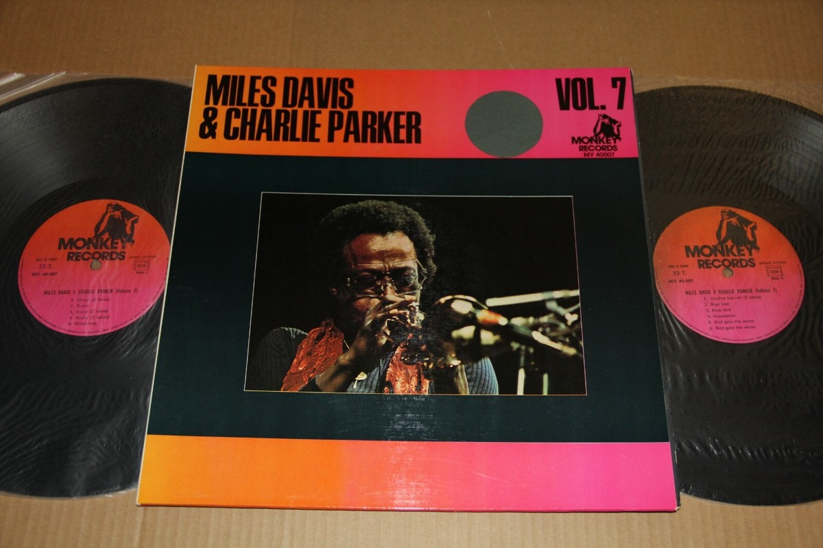 超レア盤‼︎ MILES DAVIS / CHARLIE PARKER SP盤 MILES DAVIS & CHARLIE PARKER VOL 7 MONKEY RECORDS MY 40.007 FRANCE