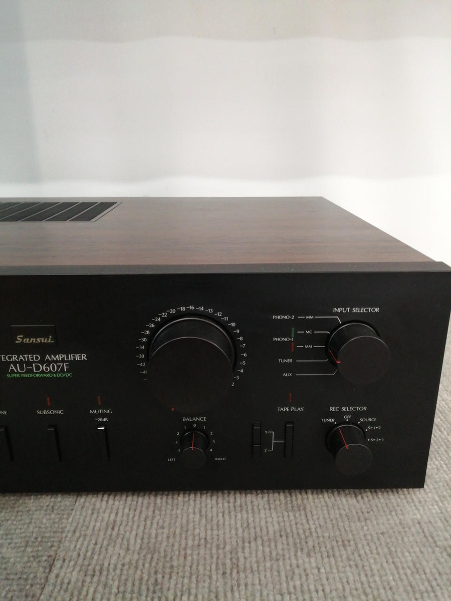 【ジャンク品扱い】SUNSUI AU-D607F SANSUI AU-D607F | Integrated Amplifier from Japan | eBay