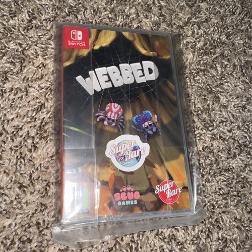 Webbed for Nintendo Switch Brand New Factory Sealed Super Rare | eBay