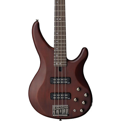 Yamaha TRBX504 4-String Bass Guitar, Rosewood Fingerboard, Translucent Brown