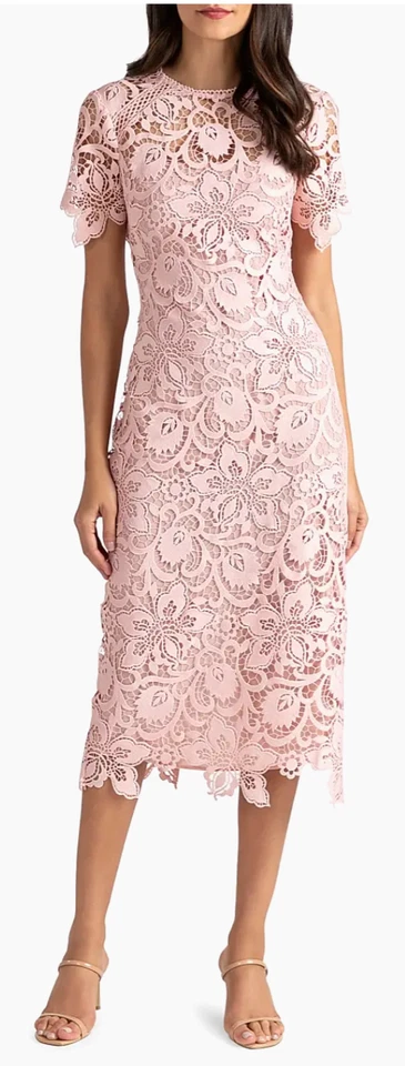 Shoshanna Kiriya Lace Sheath Dress Size 2 - NWOT - Saks - Image 2 of 4