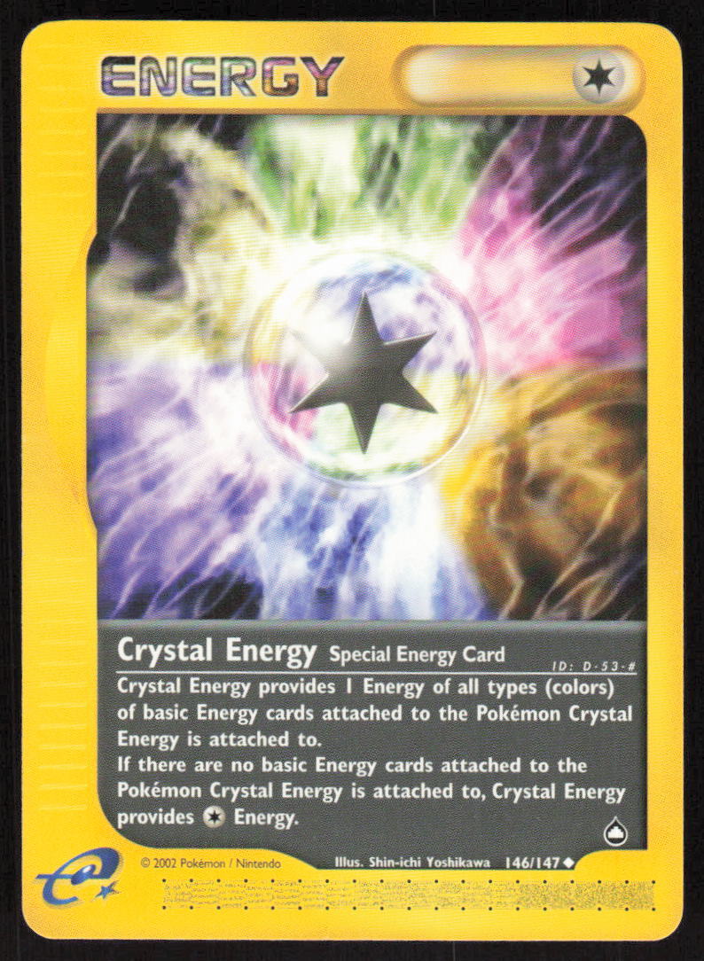 Pokemon TCG Aquapolis #146/147 Crystal Energy LP