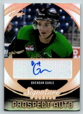 2015-16 Leaf Signature  AUTO #SPBG1 Brendan Guhle* *#/99 (ref 209604)