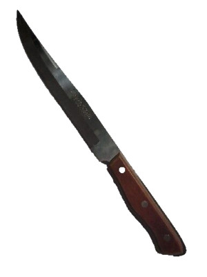 Slicer Knife 8'' Stainless Maxam Steel Blade Japan Wood Handle 13'' Total Length