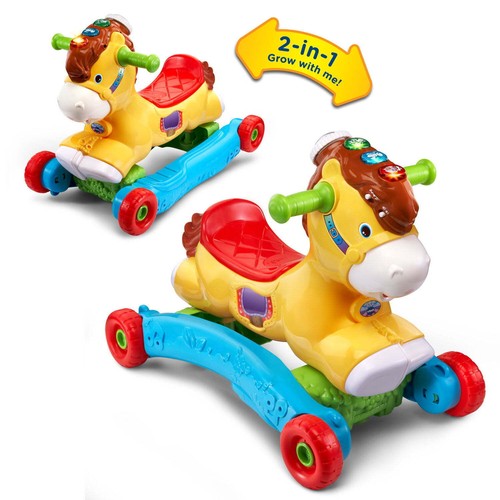 Learning Pony Electronic Motion-Activated Pretend Play Ride-on Toy Holiday Gift - Picture 6 of 10
