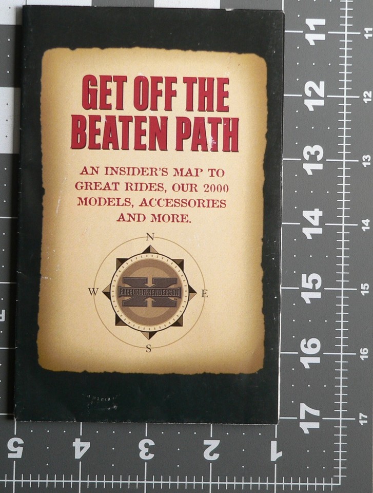 brochure 2000 ExcelsiorHenderson Super X / Deadwood Special cruiser