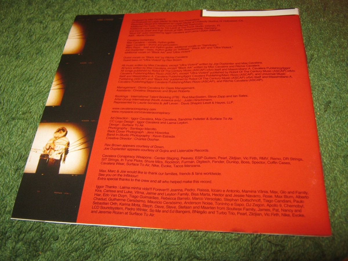 Cavalera Conspiracy - Inflikted (cd) x- sepultura | eBay