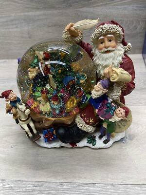 KIRKLAND SIGNATURE COSTCO 109619 MUSICAL SNOW GLOBE NATIVITY (See