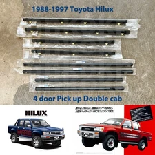 88-97 for Toyota Hilux 4D double cab LN107 outer door belt weatherstrip seal