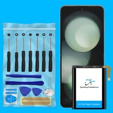 Sporting 2720mAh Extra Main Battery Tools f Samsung Galaxy Z Flip 5 SM-F731U USA