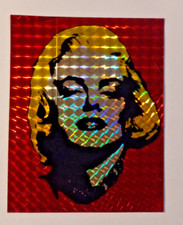 MARILYN MONROE prismatic sticker/sticker/Hollywood/pin up/Andy Warhol/80's/kbd