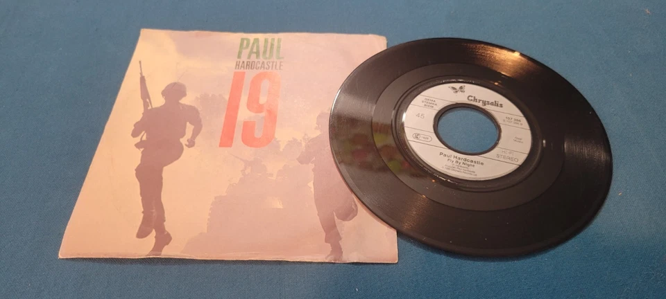 Disque 45 Tours vinyle Paul hardcastle 19 Pop electronic 1985 - Photo 2/4