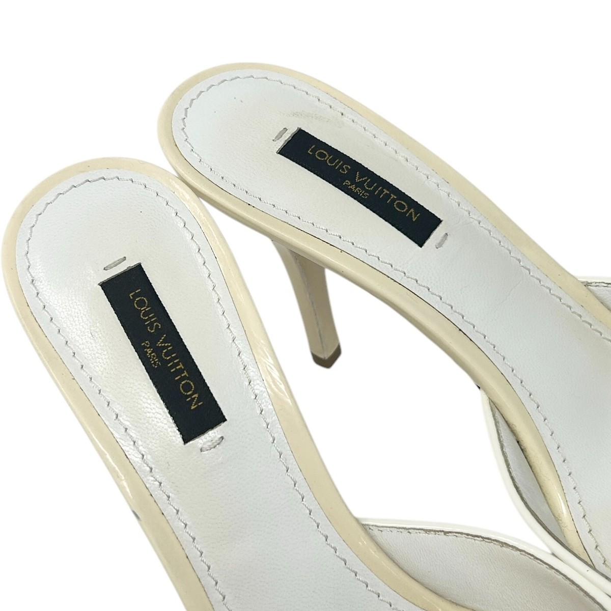 LOUIS VUITTON Vintage LV Logo Monogram Multicolor Sandals #36.5