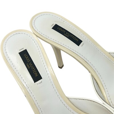 LOUIS VUITTON Vintage LV Logo Monogram Multicolor Sandals #36.5