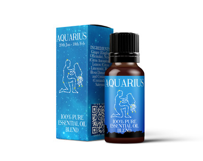Mystix London | Wassermann - Sternzeichen Astrologie ätherische Ölmischung - 10ml