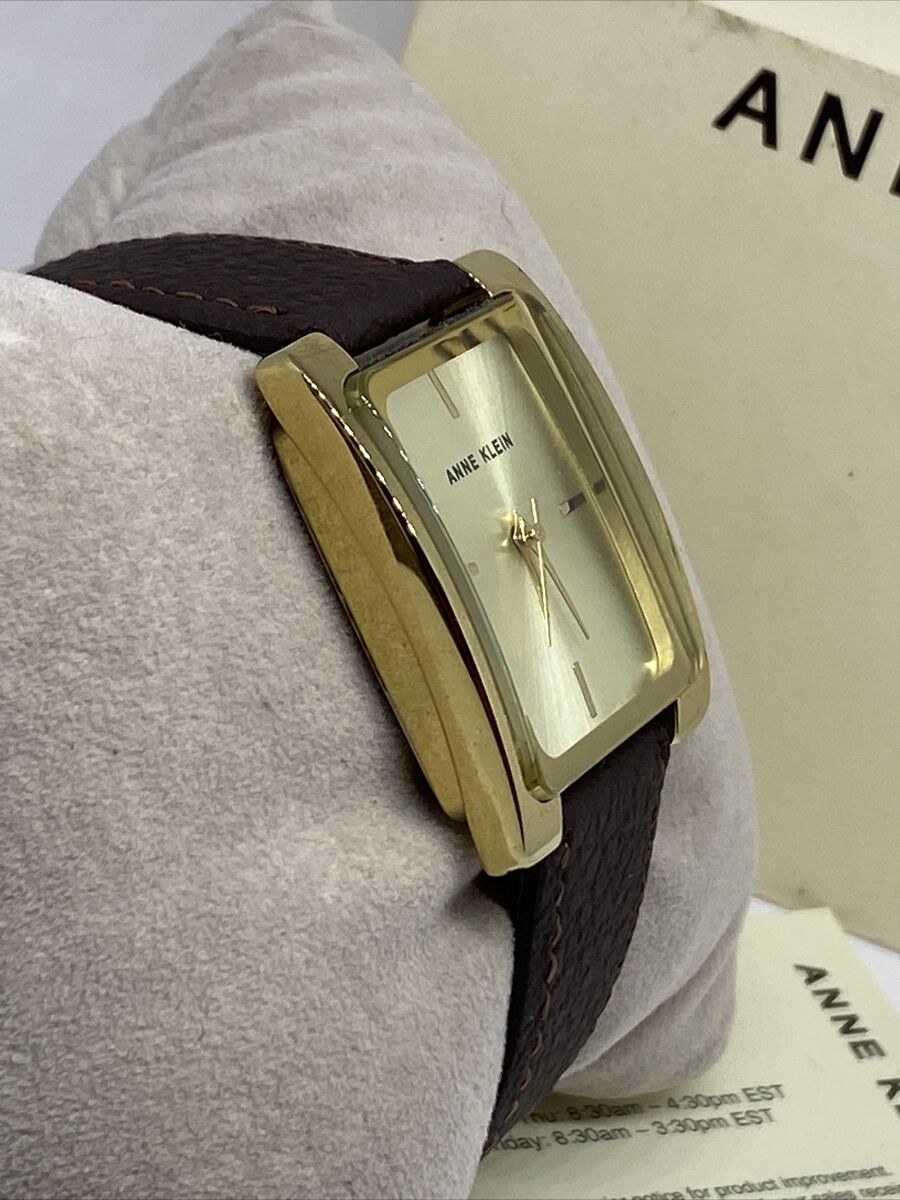 Anne Klein AK/2706 Women Brown Leather Strap Analog Dial Anne Klein AK/2706 Women Brown Leather Strap Analog Dial