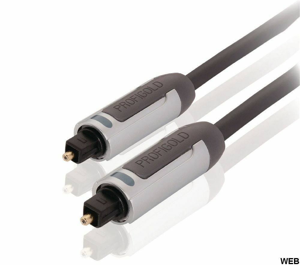 Cavo Audio Digitale Toslink Maschio - Toslink Maschio 2m Antracite Profigold