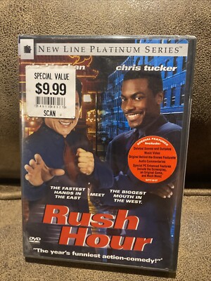 Rush Hour (DVD, 1999, Widescreen) NEW