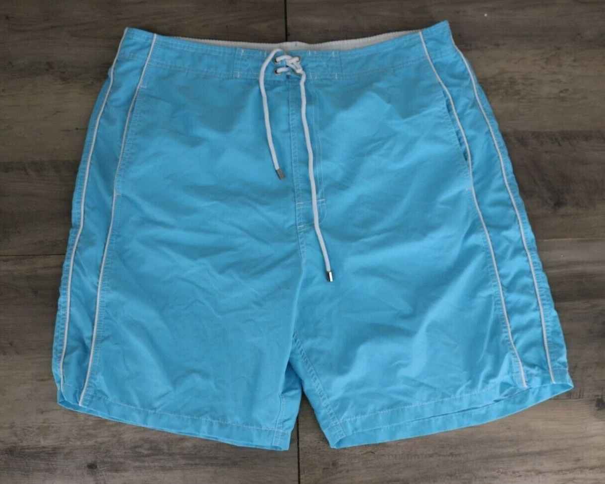 Ingear Mens Vintage Solid Board Swim Shorts Trunks Size XXL 44 46