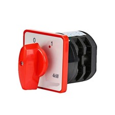 HZ5D-20/4 20A 380V 3-Pole Changeover Switch with Thickened Copper Parts
