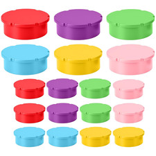 18 Pack Glass Vial Protective Vial Caps 3ml 5-100ml Reusable Peptide Vials Cov