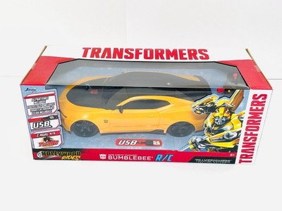 Transformers ''Hollywood Rides'' Bumblebee R/C ''The Last Knight'' Jada Toys Car