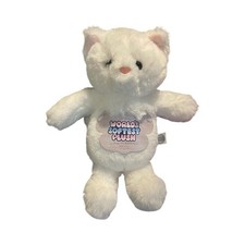 World s Softest Plush White Cat