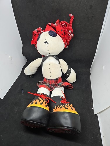 Jaded Jenny Hot Topic Plush Doll 18” Damaged