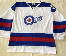Vintage 971 Wingers Hockey Jersey Mens XL Hockey K1 Sportswear 90s Made In USA