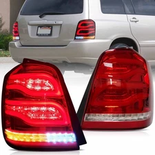 VLAND LED Tail Lights For Toyota Highlander 1st Gen(XU20) 2001-2007 Rear Lamps