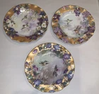 Vintage Lena Liu Delicate Treasures Hummingbirds Plates~1st,2nd,& 3rd Issues