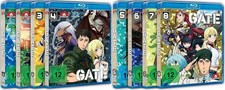 Gate - Staffel 1 & 2 - Vol.1-8 - Bundle - Blu-Ray - NEU