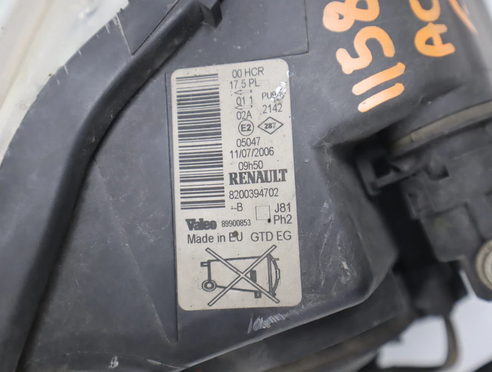 Scheinwerfer Links Angebot RENAULT Espace IV Phase 2 - 2.0 DCI 150ch - Bild 4 von 4