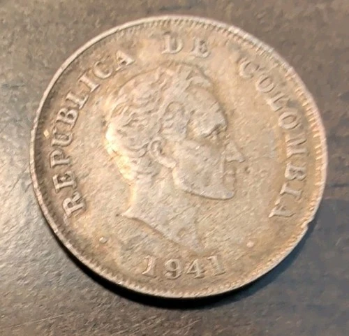 1941 Mexico 20 Centavos Silver — photo from the most recent tracked eBay sale