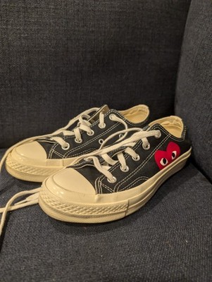 COMME DES GARCONS PLAY x CONVERSE Chuck Taylor All Star Low Top Unisex Sneakers