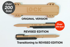 GlockPen   3D Printed Glock Pen Case  Solid  Dual-Color Options  Fast Ship US