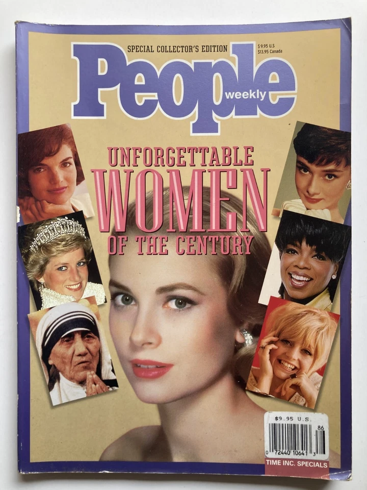 GRACE KELLY / UNFORGETTABLE WOMEN OF THE CENTURY 1998 People Special Magazine - Image 1 of 1