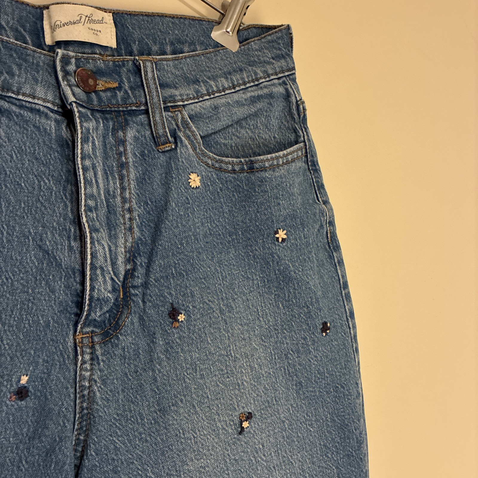 Universal Thread Vintage Straight Embroidered Flo… - image 3