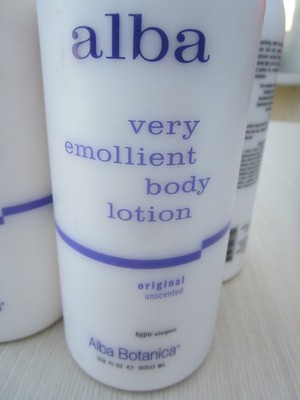 Alba Botanica Very Emollient Body Moisturizing Lotion Unscented 32 oz Pack of 3