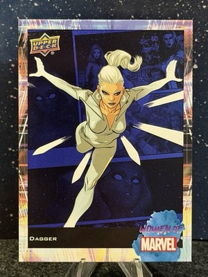 2024 Upper Deck Women Of Marvel Blue Light FX #72 Dagger  