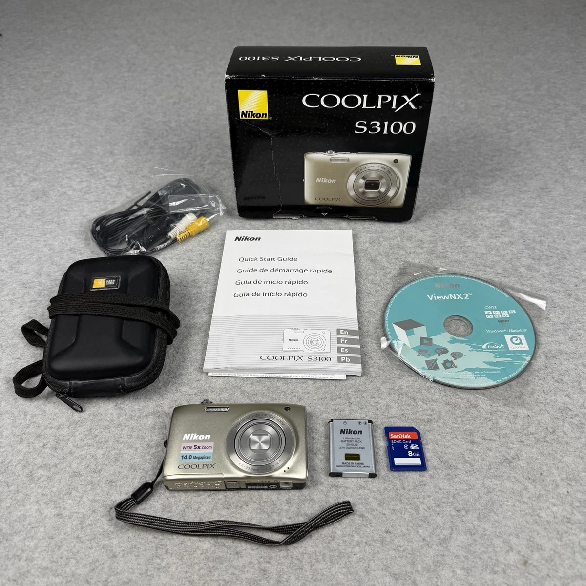 Nikon COOLPIX Nikon Coolpix S3100 Digital Cameras for sale | eBay