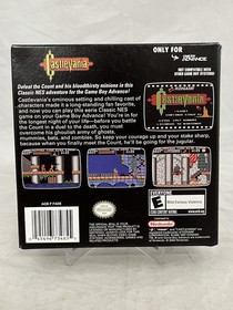 Castlevania Classic NES Series (Nintendo Gameboy Advance GBA) Complete Not Mint