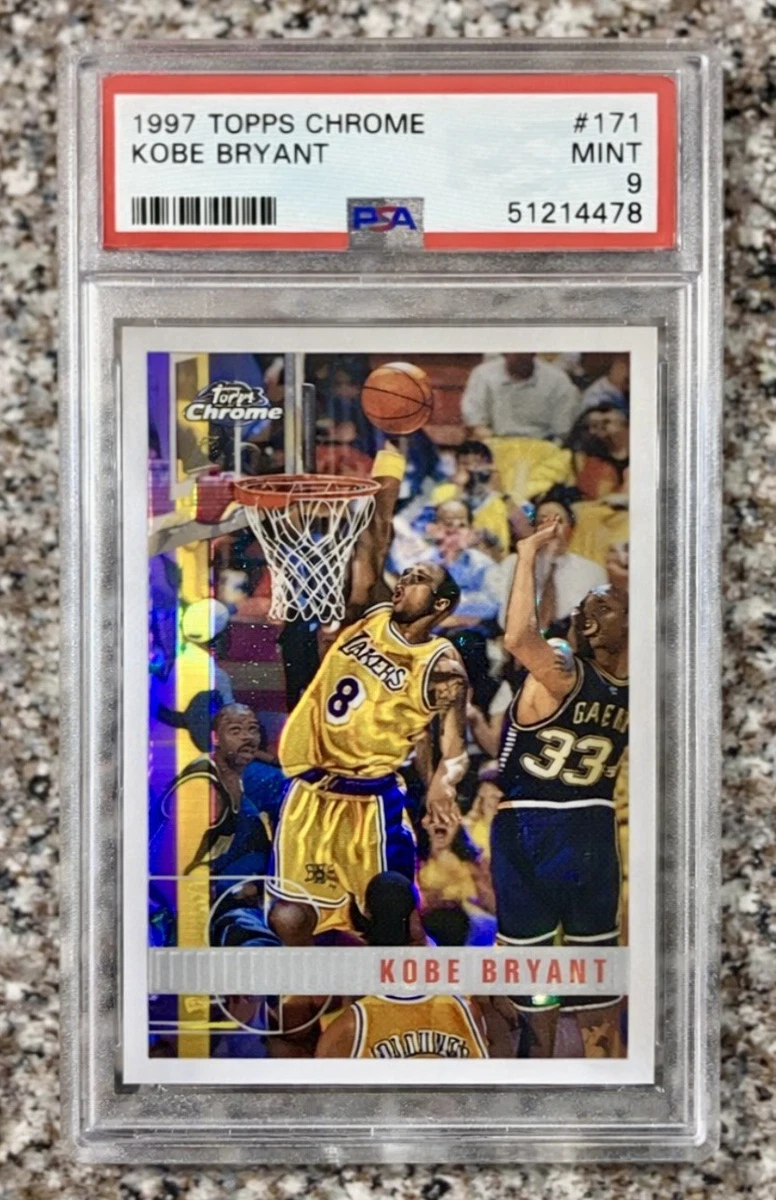 1997-98 Topps Chrome - Kobe Bryant #171 for sale | eBay