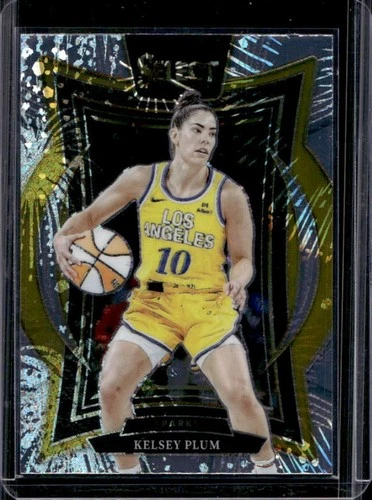 2025 Panini WNBA Select Kelsey Plum Concourse Silver Party Prizm #31 Sparks